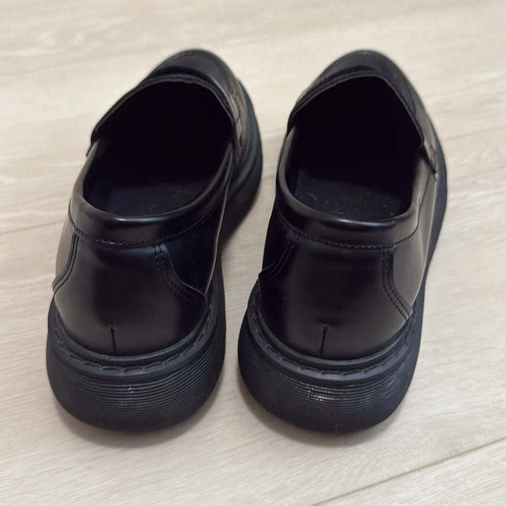 ✨ Pascorozen Black Slip on Loafers